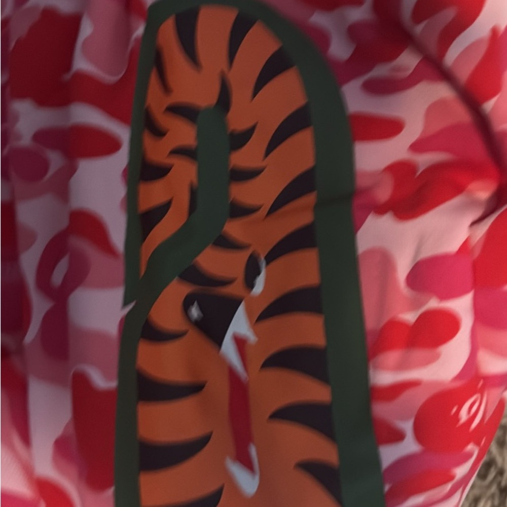Bape Red/pink Camo Jacket